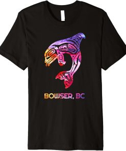 Tribal Bowser BC Orca Killer Whale Aboriginal Native Premium T-Shirt